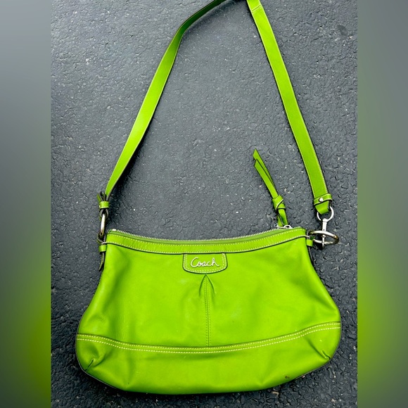 Coach Bags Green Coach Crossbody Poshmark